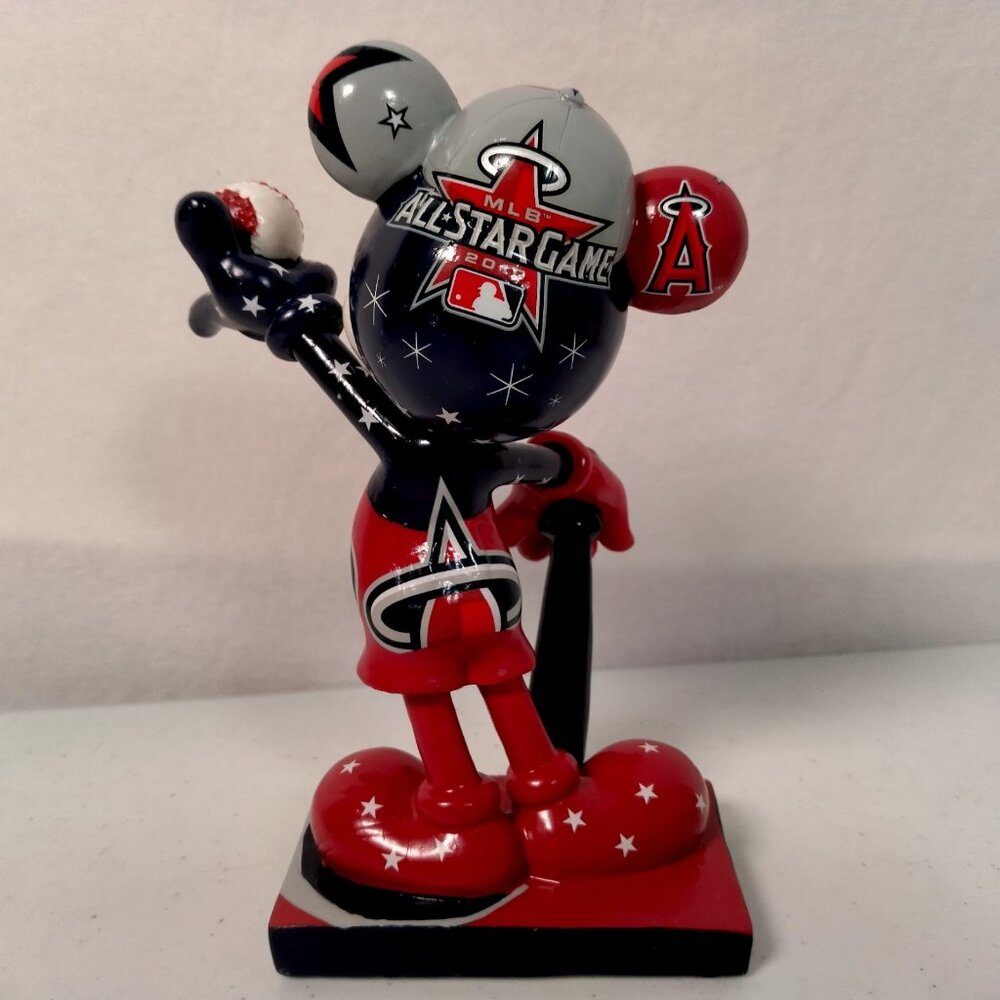 Mickey Mouse Figurine Los Angeles Angels Baseball MLB All Star Game Collectible - Picture 6 of 16
